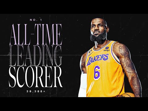 LeBron James Breaks the NBA Scoring Record + LeBron's Speech