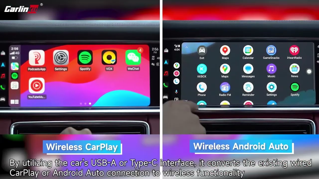 CarlinKit 5.0 Mini adaptateur Ultra sans fil CarPlay sans fil Androi