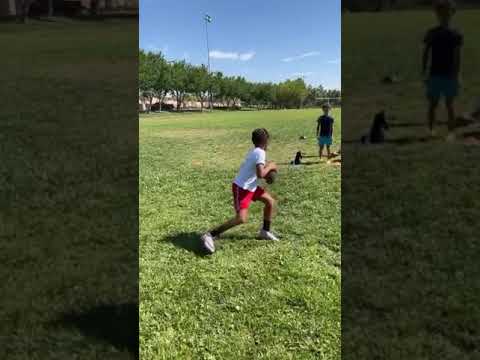 QB Training 8u Football Throw Qb1