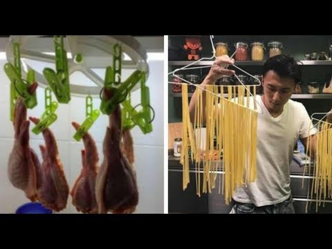 謝霆鋒用衣夾夾雞翼　香港地獄廚神果然名不虛傳