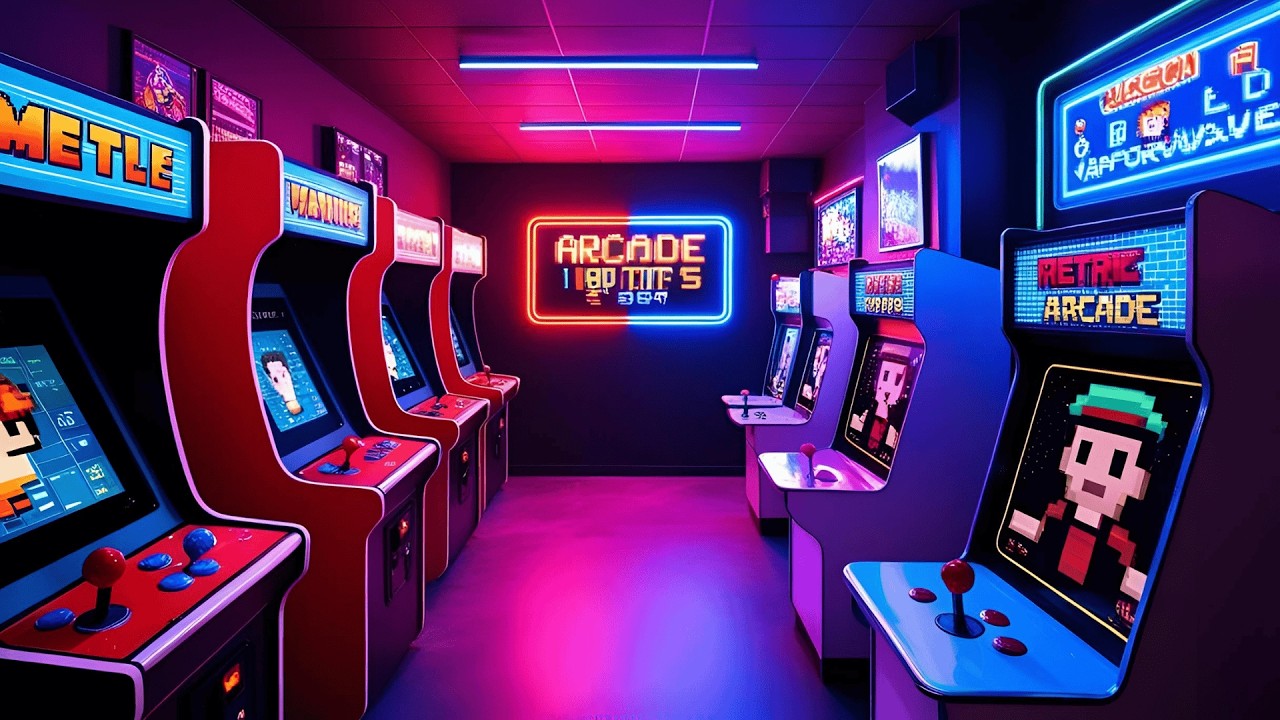 Retro Arcade Funk | Relaxing Synthwave