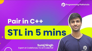 Pairs in C++ | 5 mins STL