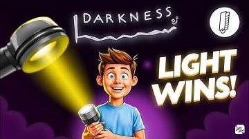 Bible + Science: Light Beats Darkness (John 1:5) for Kids
