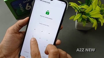How To Set Pattern Lock On infinix smart 4 plus | Pattern Lock set Kaise Karen | Screen Lock Setting