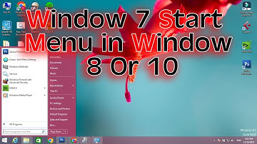 Window 8 Start Menu Like Win 7 Classic Menu