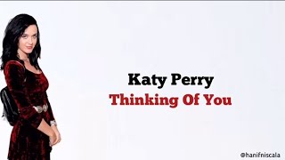 thinking of you lirik+terjemahan katy perry 
