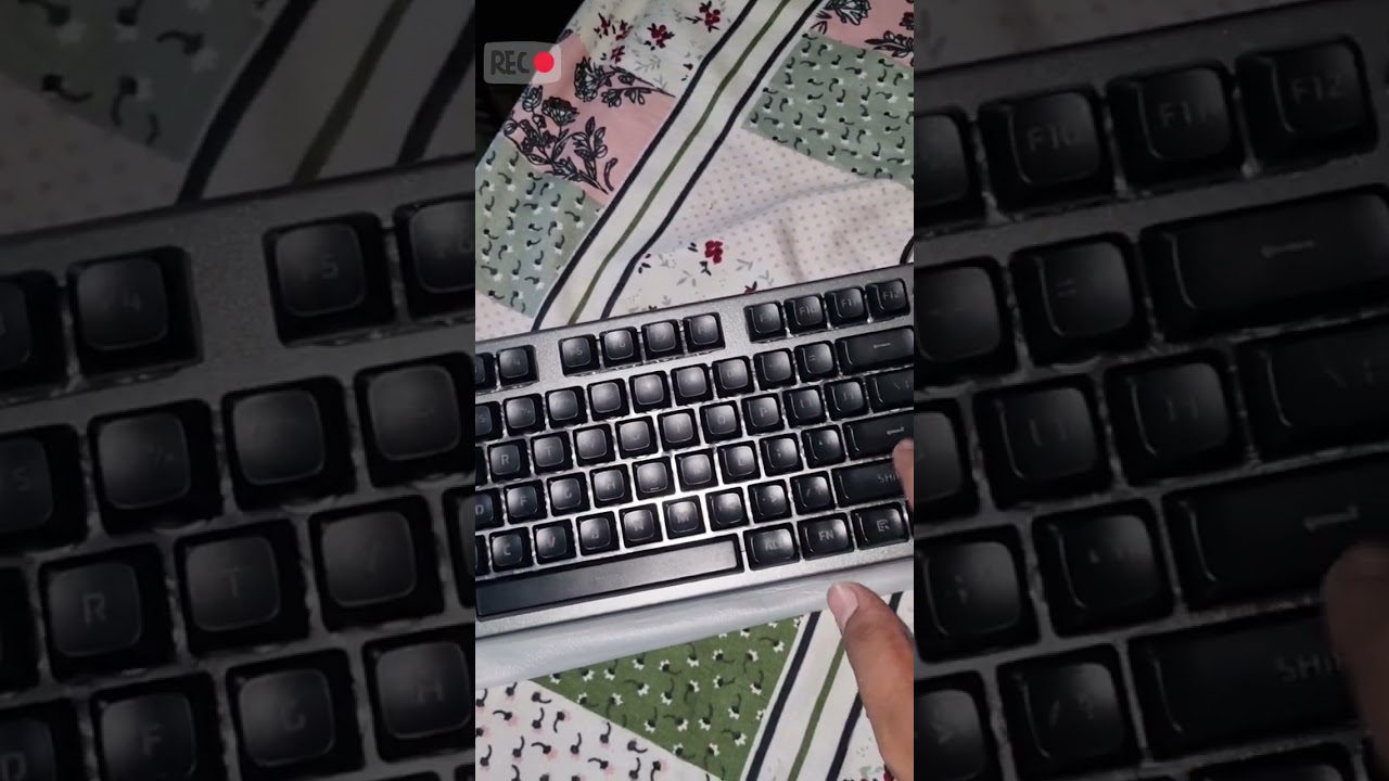 unboxing of new keyboard HP K500F 