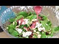 Sweet &amp; Savory Cranberry Spinach Salad | FOOD Bites