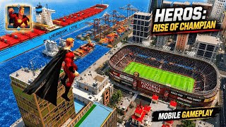 Heroes: Rise Of Champions Gameplay Android | 🔥 New Superhero Game screenshot 1