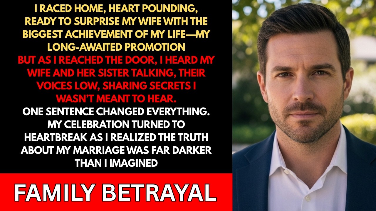 Rushing To Share My Achievement With WIFE, When I Reached The Door I Heard My Sister In law And..