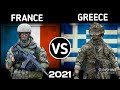 France vs greece military power comparison 2021