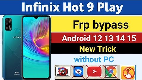 Infinix Hot 9 Play Frp bypass without PC || Infinix x680 Frp bypass || How to Frp bypass x680