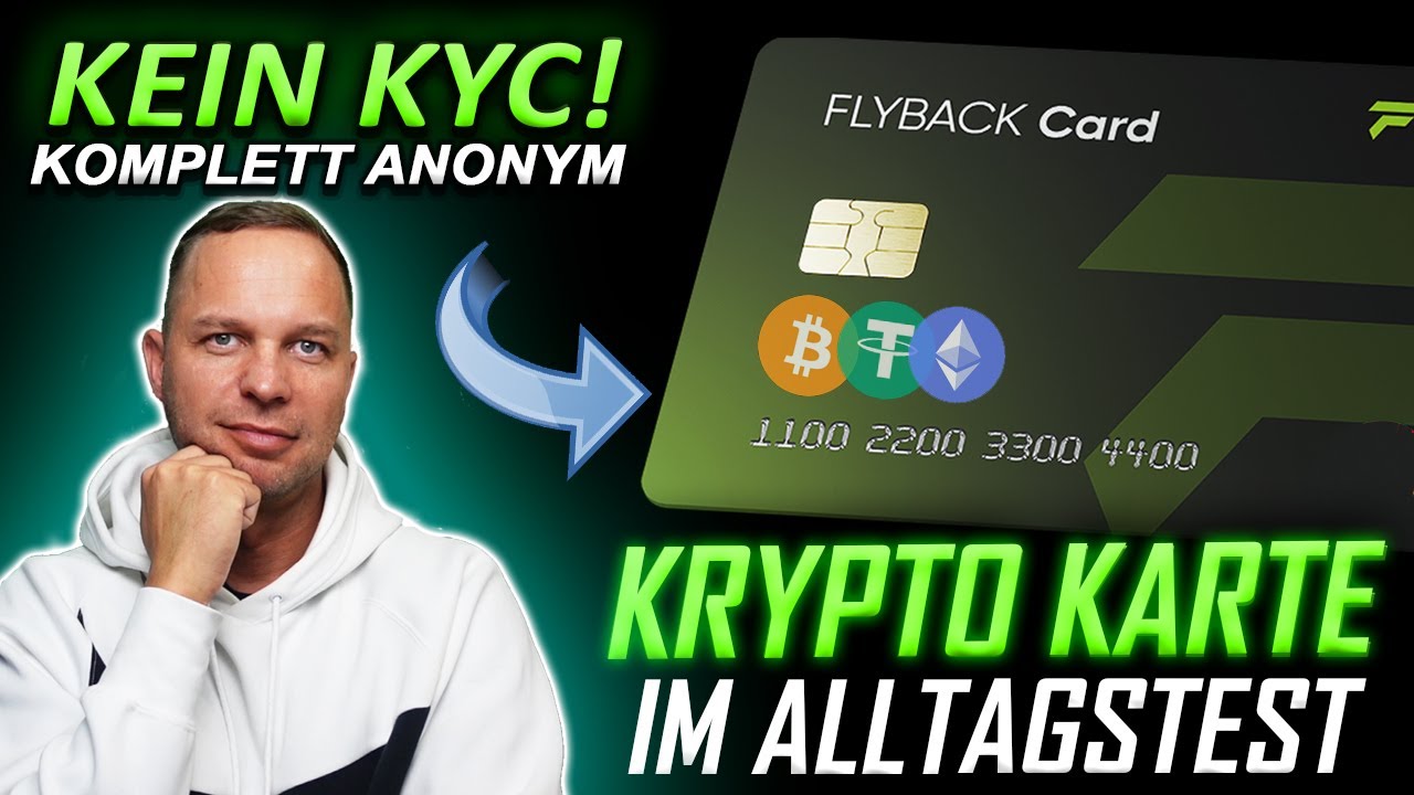 Anonyme Krypto Kreditkarte im Alltagstest – Wie schlägt sich die Flyback  Karte wirklich?