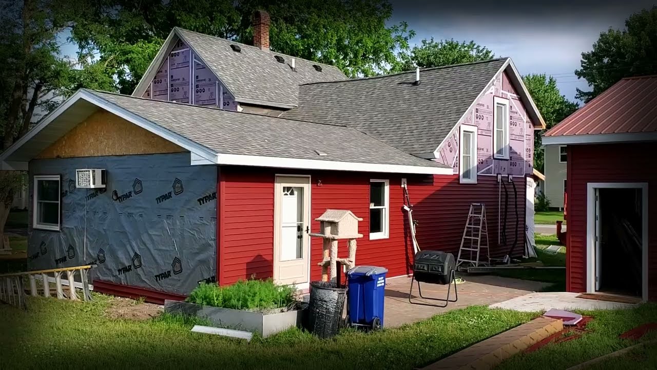 1890 House in Wisconsin. Complete Exterior Restoration 2
