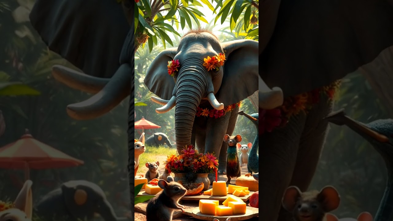 THE FRIENDSHIP OF MOUSE AND ELEPHANT 