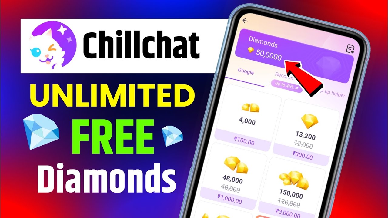 Chilchat Me Diamonds Kaise Le | How To Get Unlimited Diamonds in Chilchat | Chil Chat App