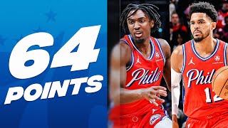Tyrese Maxey & Tobias Harris GO OFF In Philly - 64 PTS COMBINED | March 1, 2024