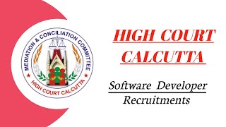 Calcutta High Court Recruitment Alert 2026🚨|| Software Developer Apply Now Online 👇|| Details Online screenshot 2