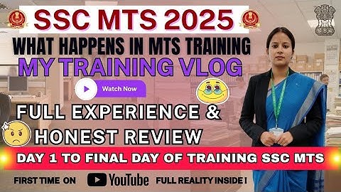 SSC MTS Training 2025 | Full ZTI Training Details Explained | #ambitiouspriyanka 