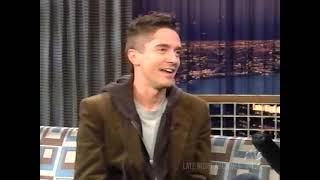 Topher Grace (1/13/2005) Late Night with Conan O&#39;Brien