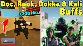 Doc Just Got His BIGGEST BUFF EVER! | NEW Rook Rework & Other Buffs - Rainbow Six Siege