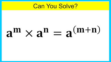 Leer de wet van indices a^m × a^n = a^(m+n). Uitgelegd in 90 seconden!