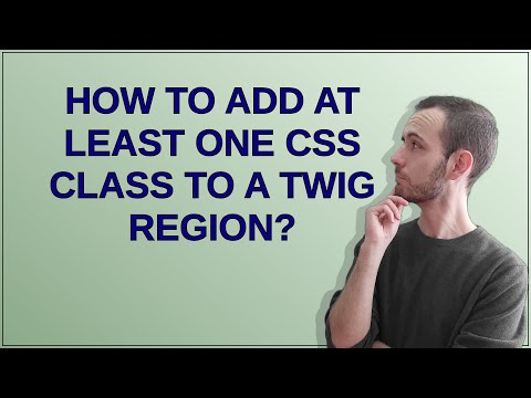 Drupal: How to add at least one CSS class to a twig region?