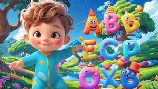 ABC Alphabet Song | A to Z Learning Rhyme with Music For Kids & Babies | PK - Nursery Rhymes