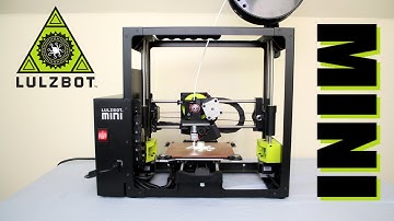 Lulzbot Mini 3D Printer Unboxing & Setup, Cura Slicing & Initial Print | James Bruton