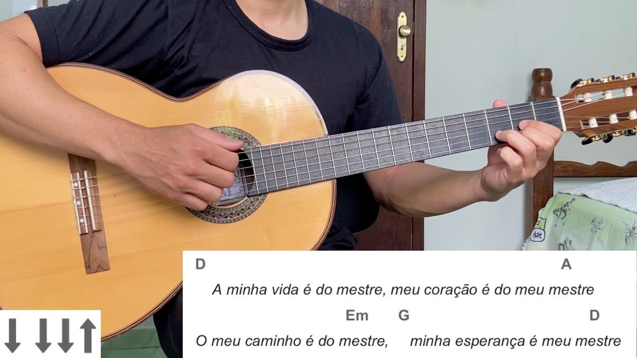 MEU MESTRE (nos marcaram) como tocar no violão [letra e cifra] YouTube