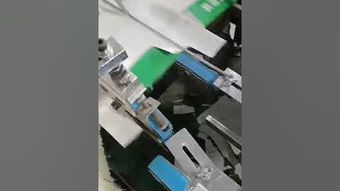 GSF 1100 Folder gluer runs six corner boxes at customer workshop