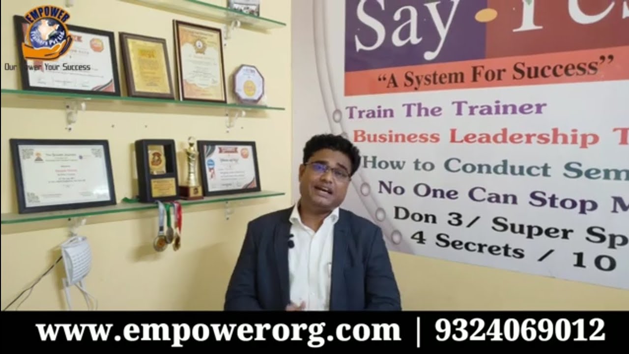 Mr. Deepak Shinde, ND, Motivational Trainer