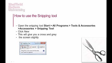 Windows 7 - Snipping Tool