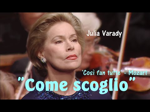 "Come scoglio" ('Como una roca'), aria de Mozart por Julia Varady - Subts.: italo-español HD