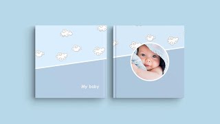 Inspiration for a Photobook cover design - "My baby" screenshot 5