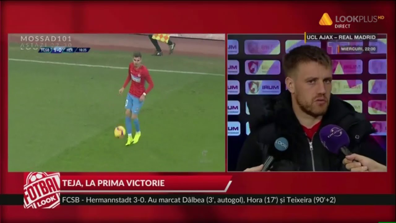 FCSB - Hermannstadt 3-0, Pintilii: "Inca nu intelegem tot ce vrea Teja, dar drumul e bun"