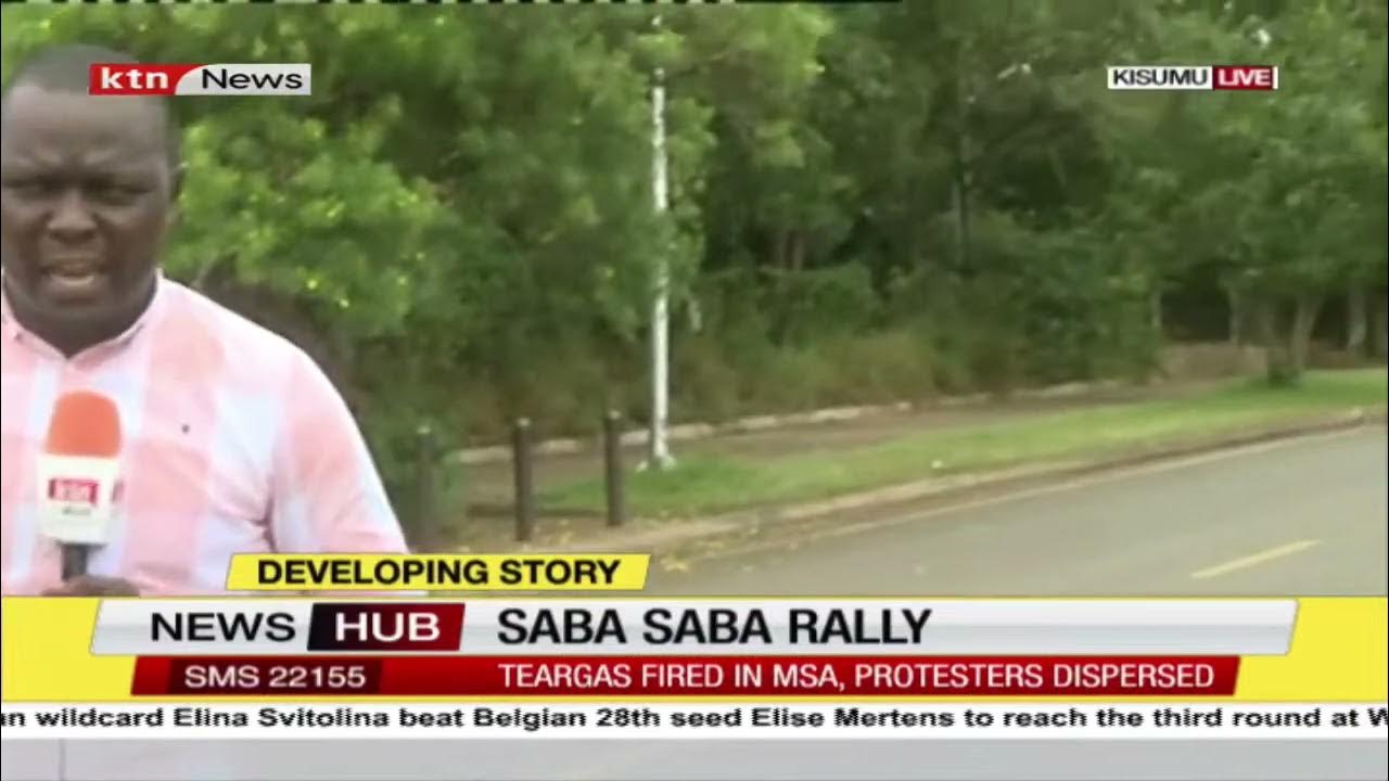 People are gathering in large numbers ahead of the Saba Saba rally in