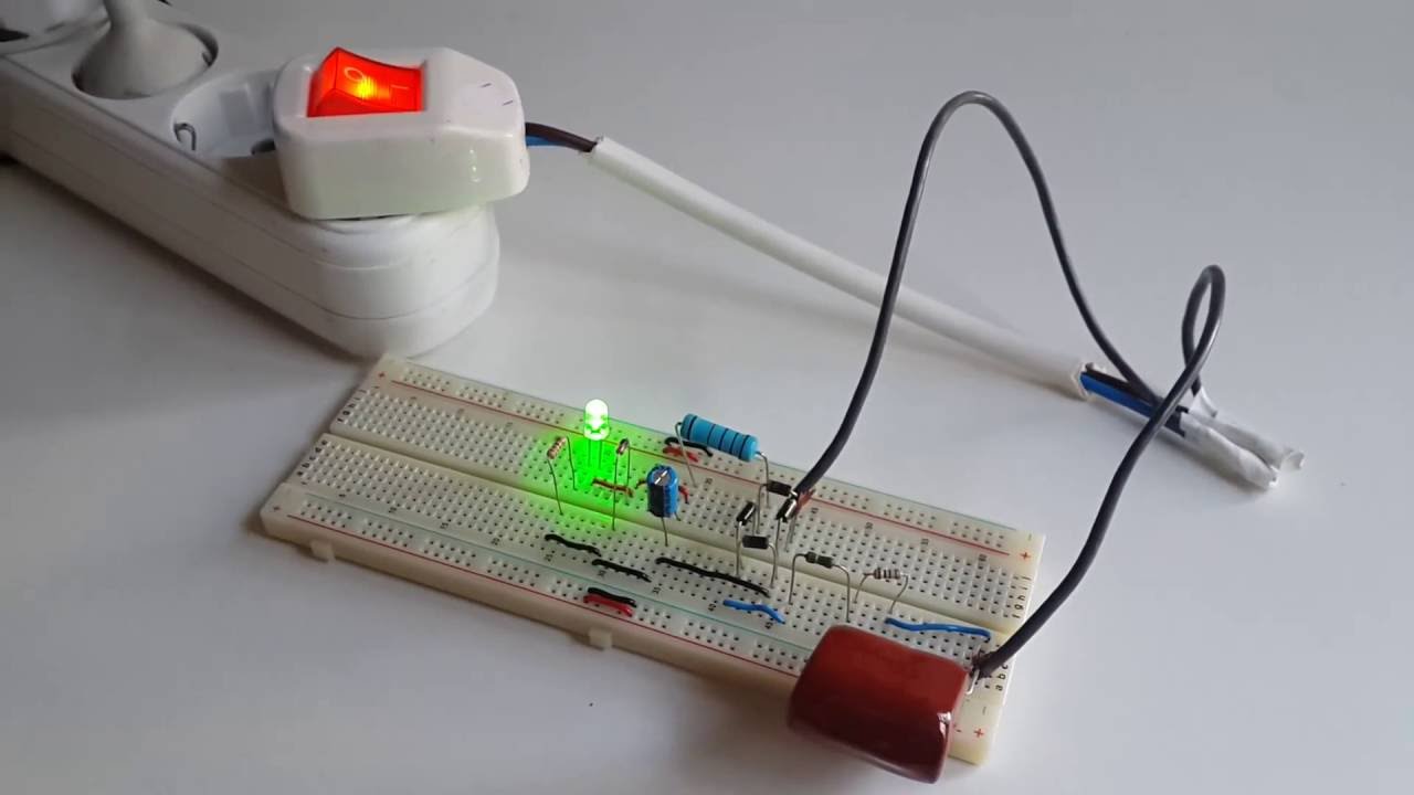 Light up led transformerless with 220v ac - YouTube