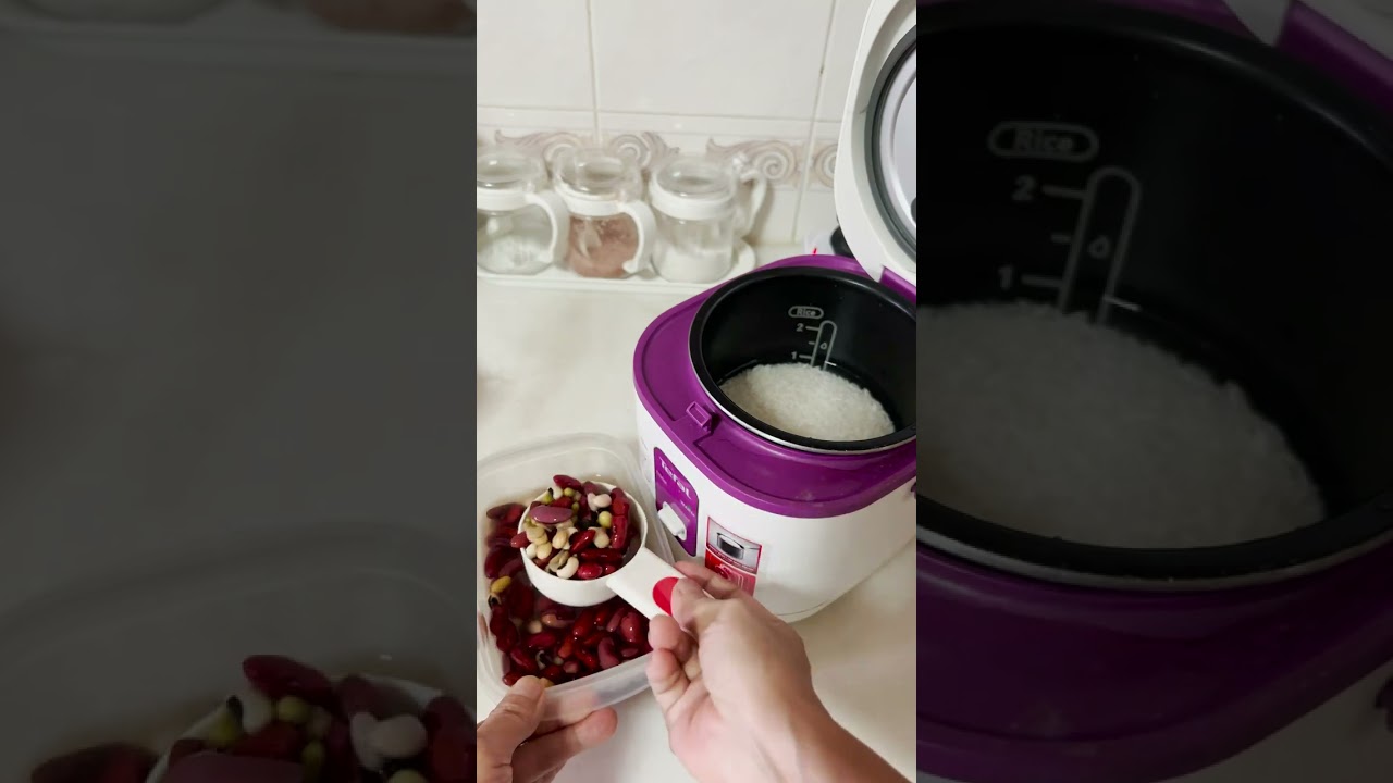 Cook rice like me #3 | Rice and Beans | Kongbap (steamed rice with beans)