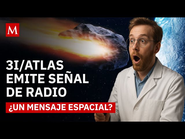 3I/ATLAS: el misterioso cometa interestelar sorprendió con una señal de radio