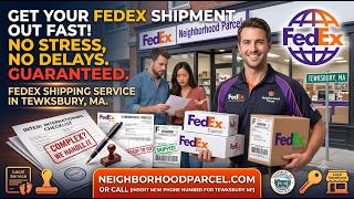 Neighborhood Parcel, Your FedEx Hold at Location for Andover, Lowell, Tewksbury, MA