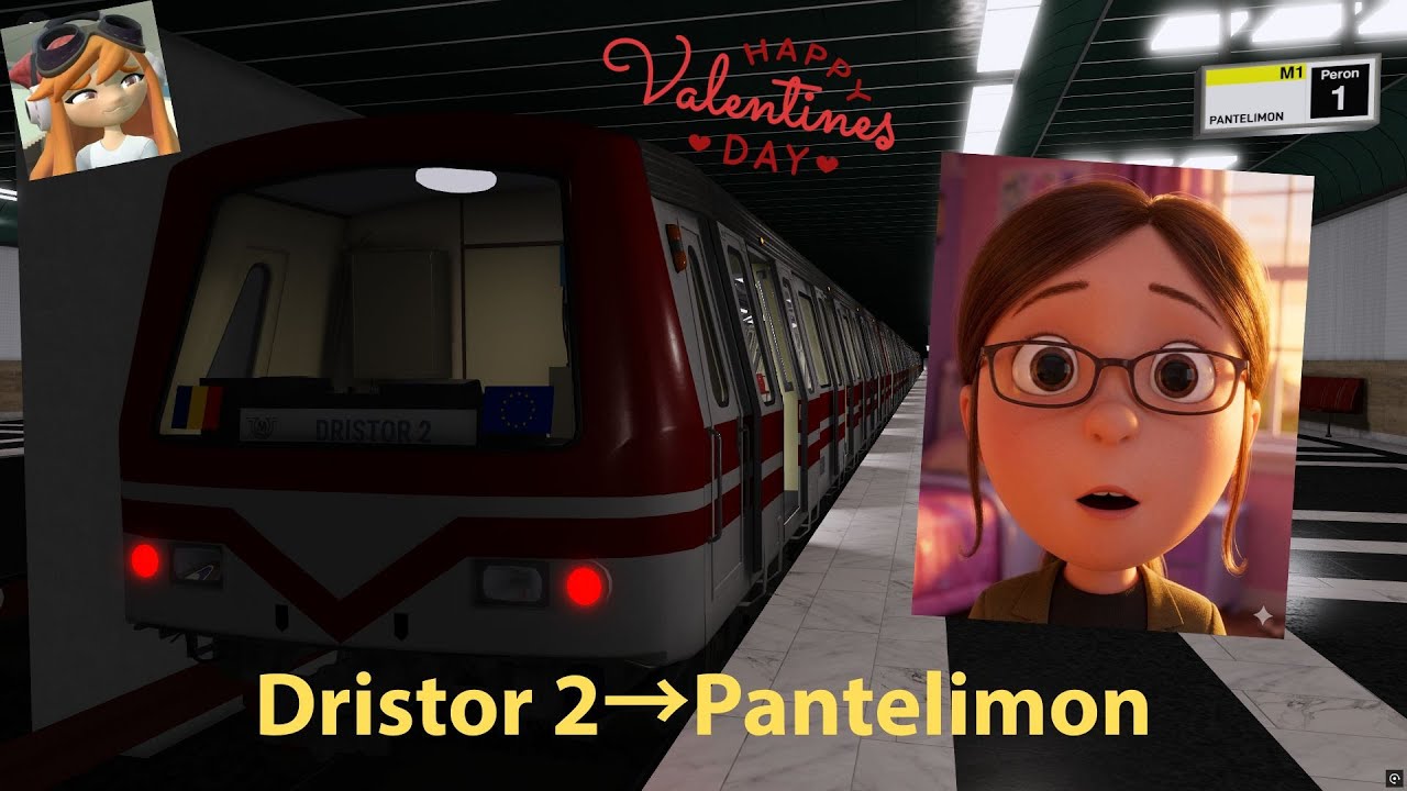 【Valentine's Day goes to Pantelimon💝】[Roblox] Metro Mania Astra IVA@M1 Dristor 2→Pantelimon