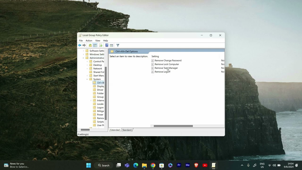 How To Fix Task Manager Has Been Disabled By Your Administrator In Windows 11 (2025)