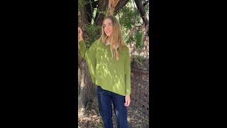 Milla Crop Wool Sweater