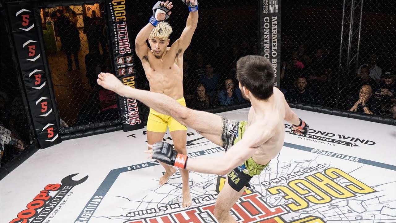 ELECTRIC AMMY FIGHT! Lucas Brock vs  Matt Martinez | Cage Titans 59