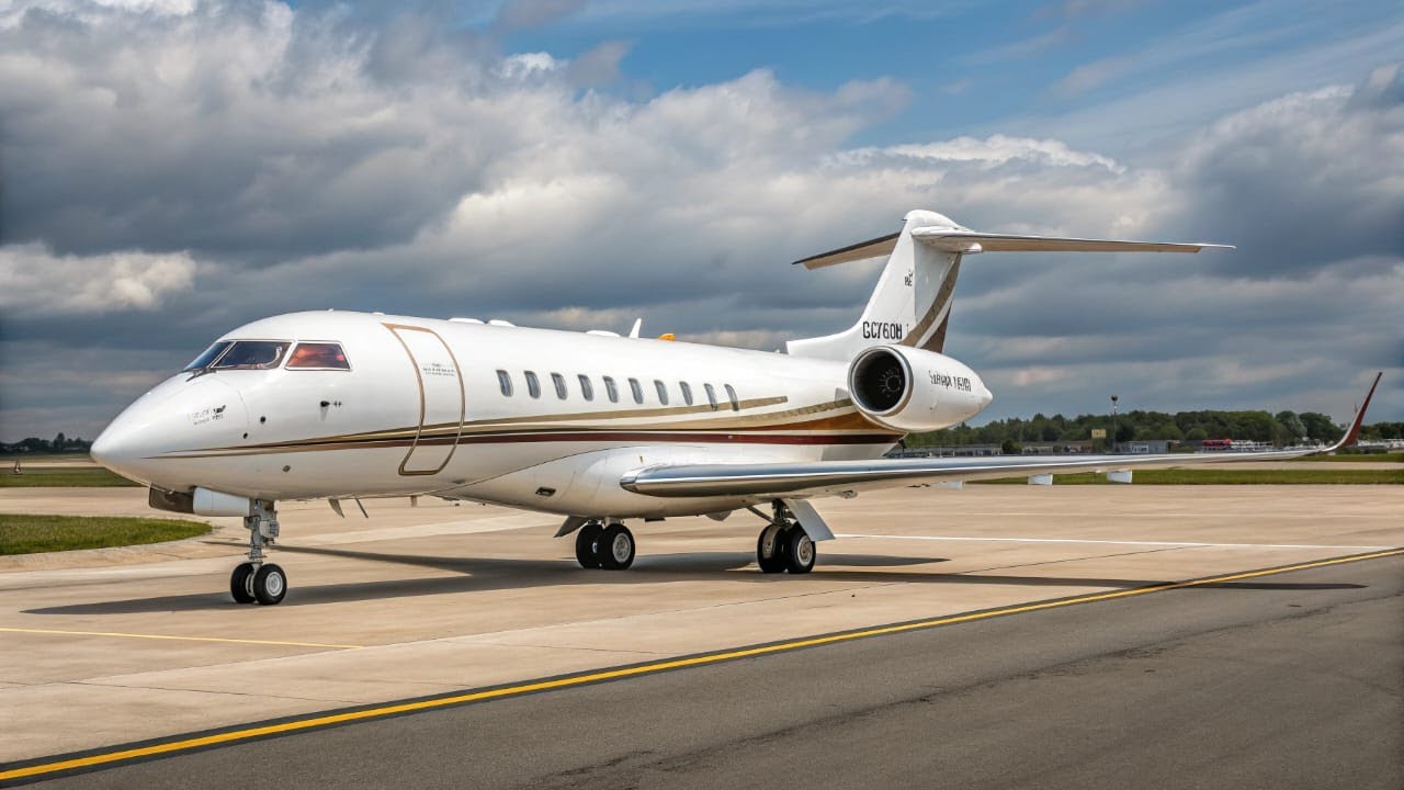 The $60 Million Bombardier Global 6500 Private Jet