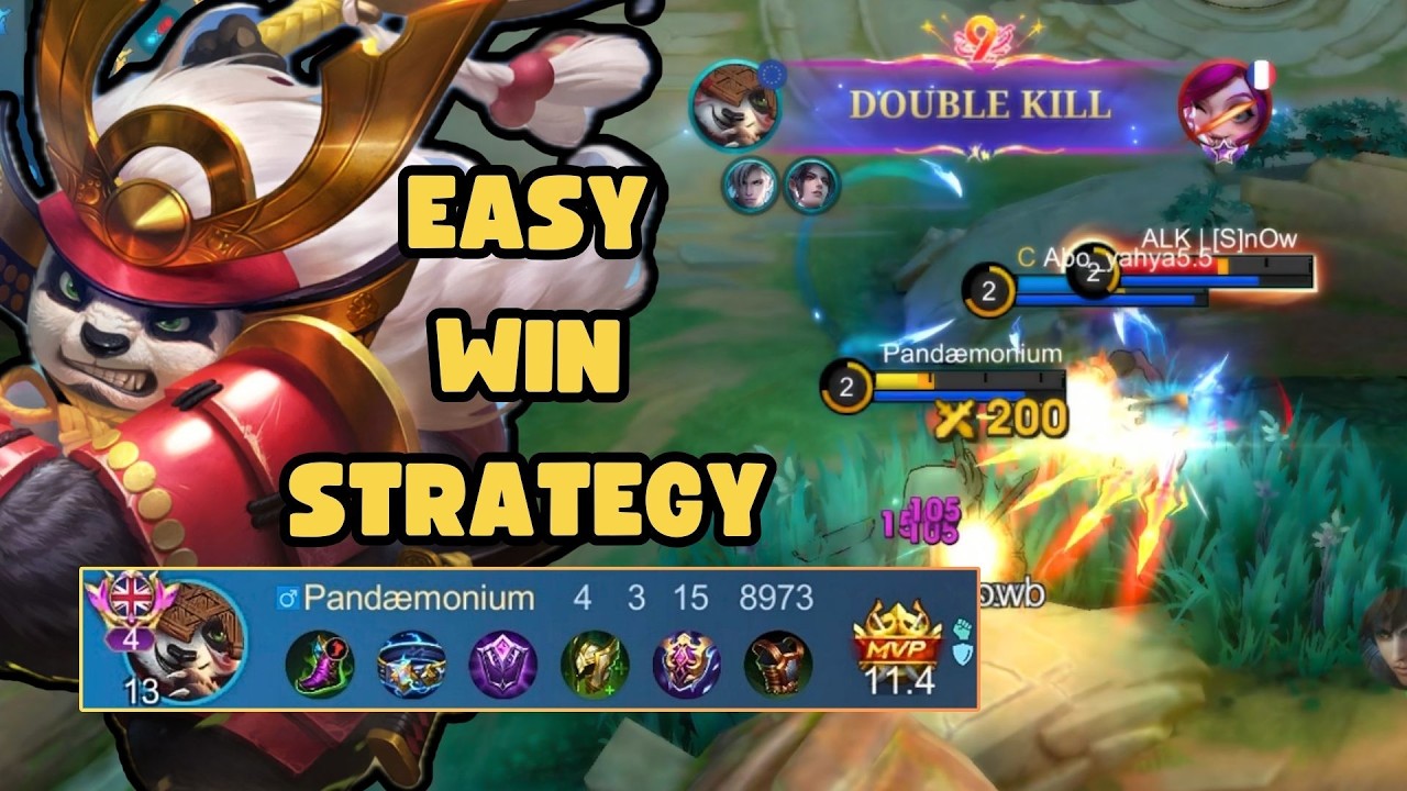 AKAI EARLY DISRUPTION = ENEMY JUNGLER DELETED (EASY WIN STRATEGY) | Mobile Legends