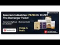 Kesoram Industries share latest news | Today&#39;s news | ₹5766 Cr Profit? | UltraTech Deal Explained