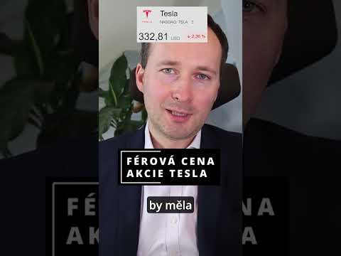 Akcie Tesla (TSLA): Jaká je férová cena? #akcie #tsla # #jakinvestovat