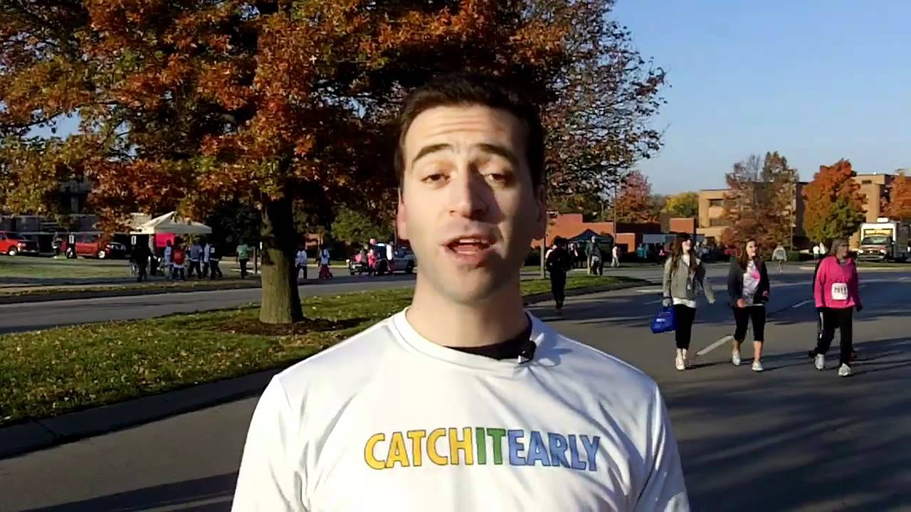 Juggler Breaks World Record While Running for Cancer Awareness - Post-Race Interview